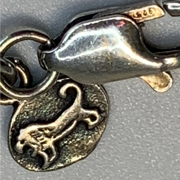 Silpada Vintage Rare HTF Sterling Silver & Gold Tube & Bead Israeli Bracelet - Picture 16 of 16